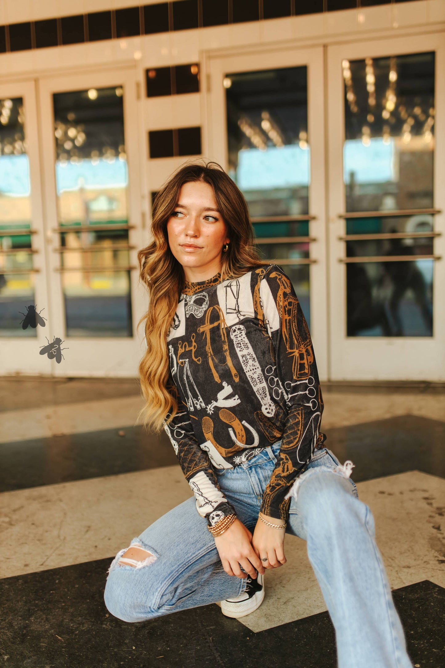MAKE IT TACKY MESH SHIRT