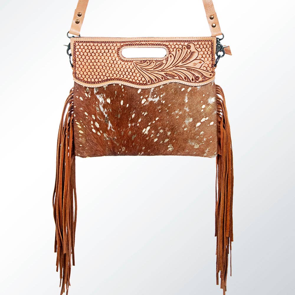 Crossbody Genuine Western Leather Purse