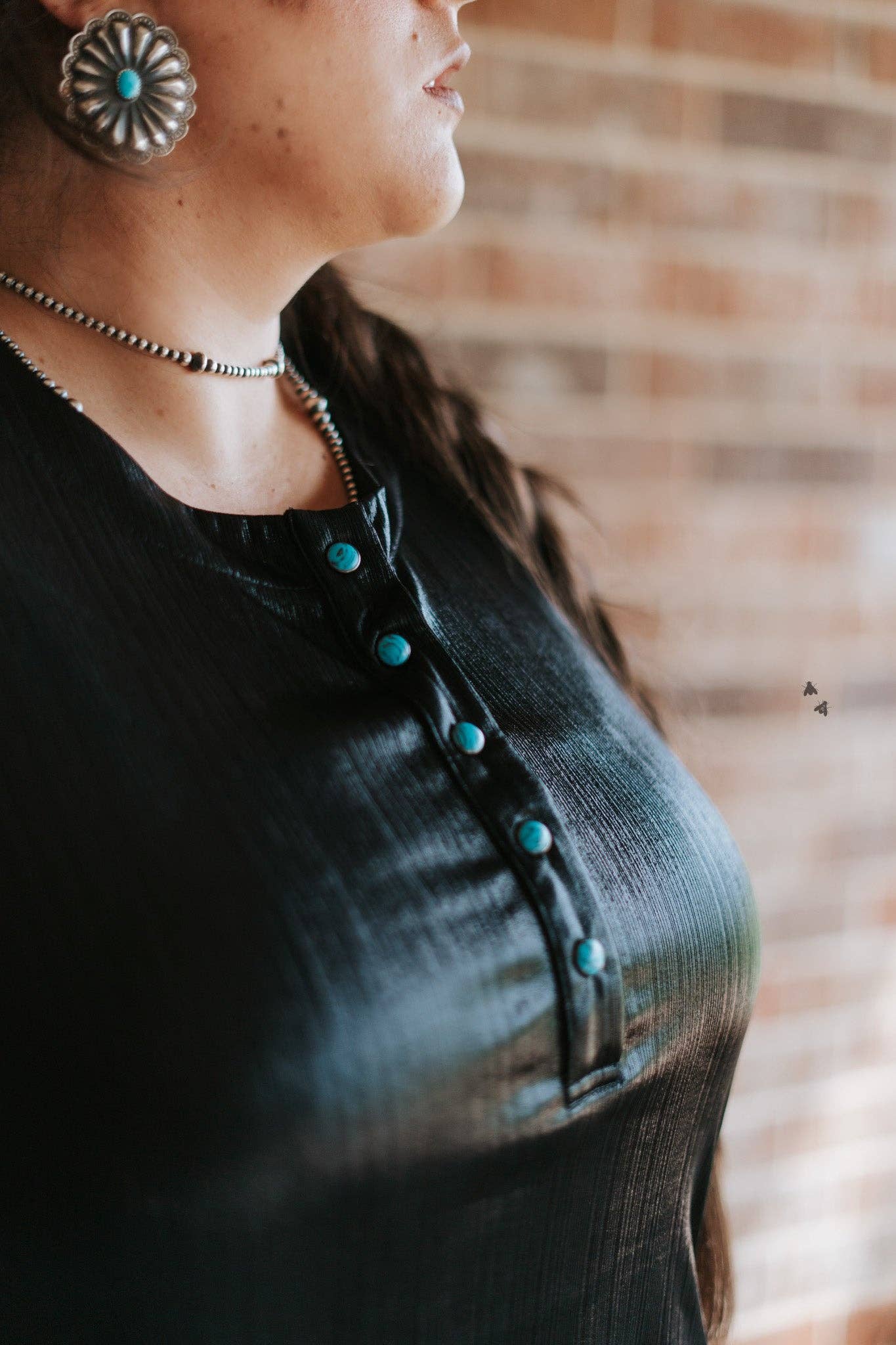 Turquoise Pearl Shirt