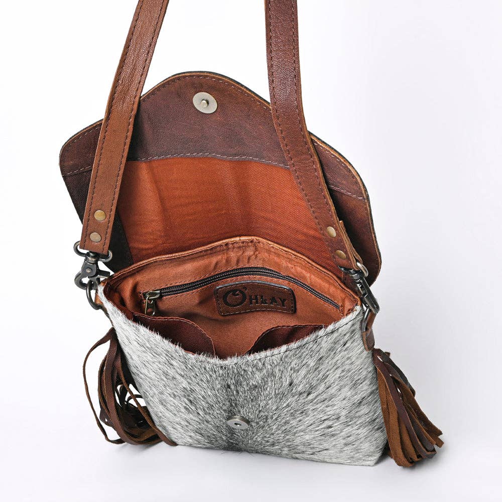 Crossbody Genuine Leather western Purse
