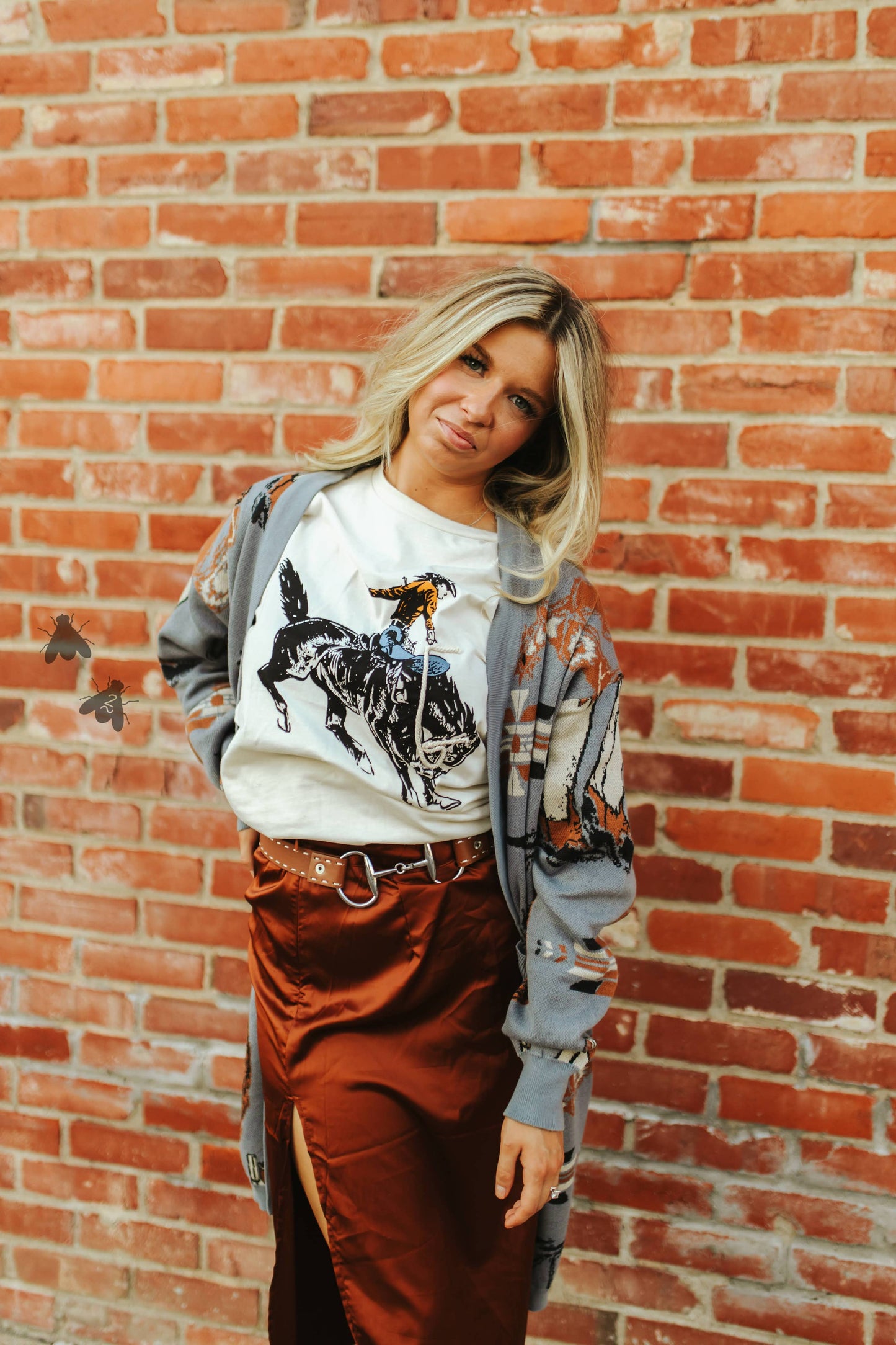 WESTY WRANGLER CARDIGAN SWEATER