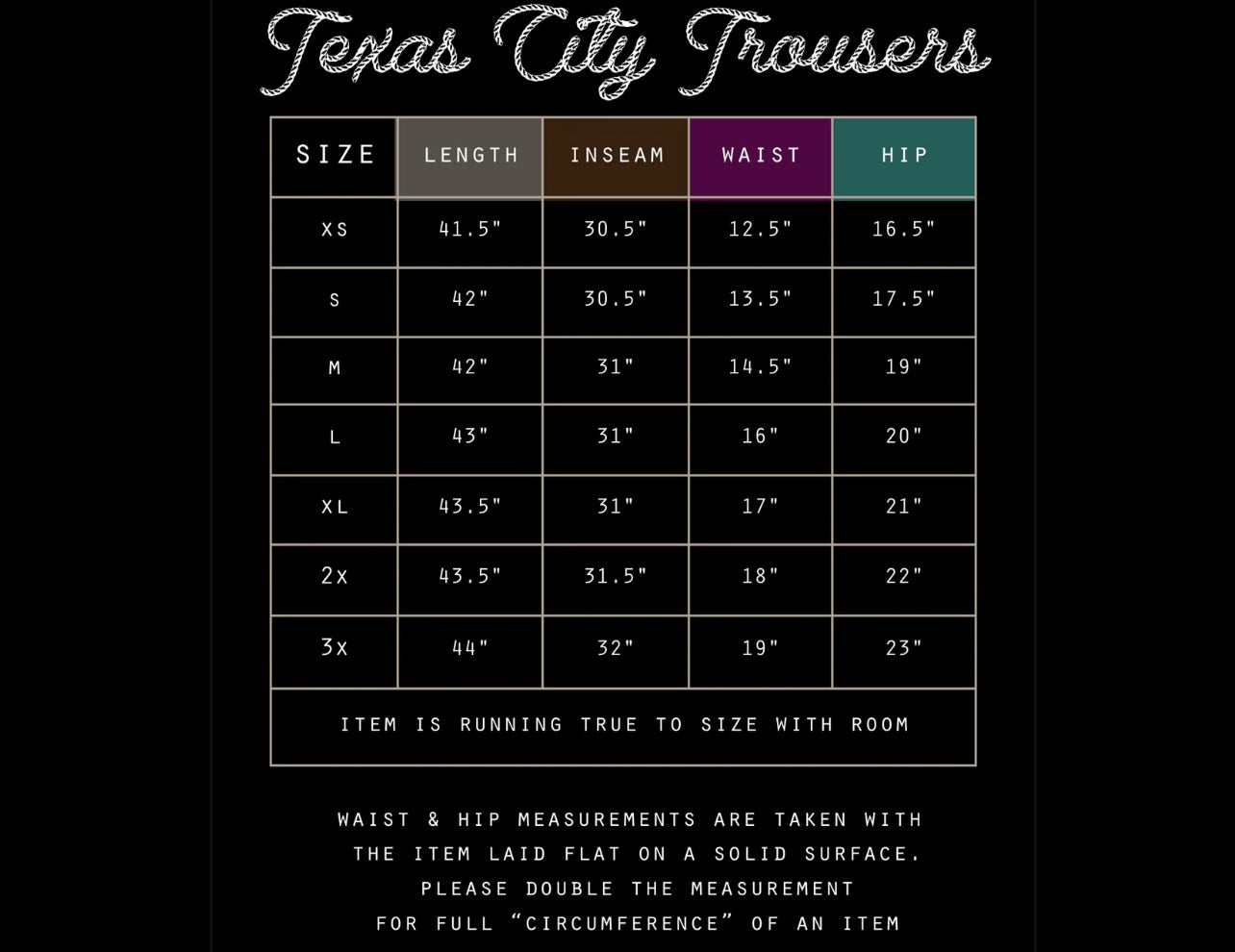 Texas City Trouser Pants