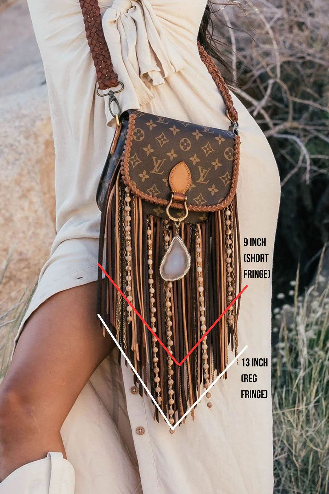 World Traveler-Large- Short Fringe