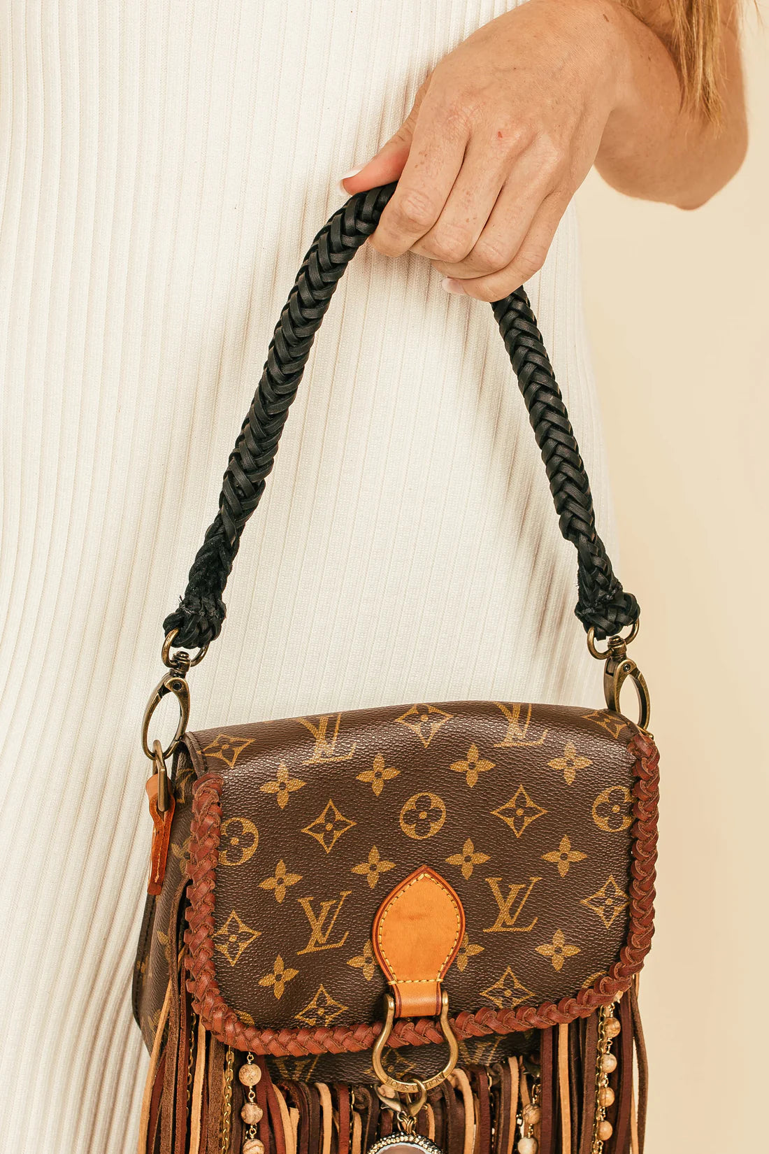 Shorty Braided Strap-19”