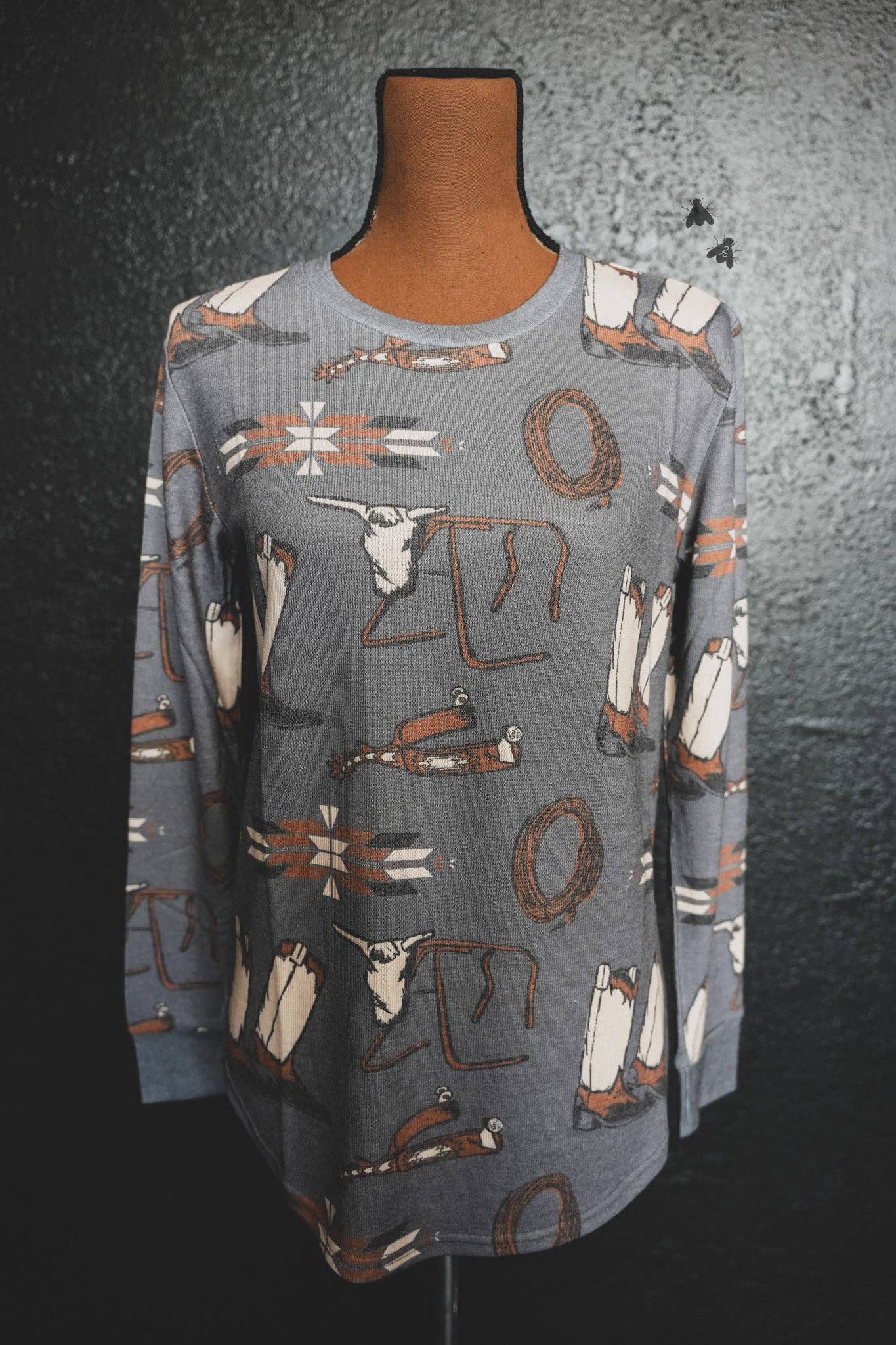 WESTY WEST LARIAT LOUNGE TOP