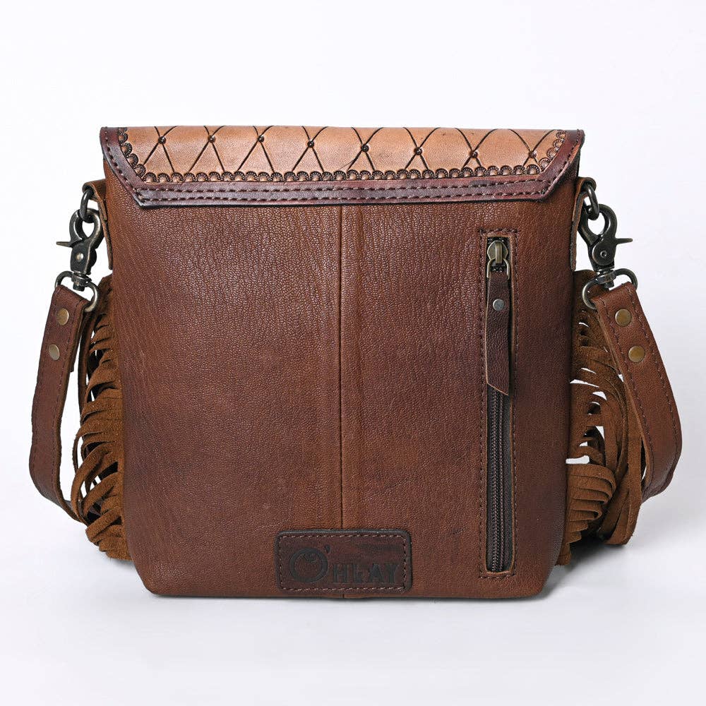 Crossbody Genuine Leather western Purse