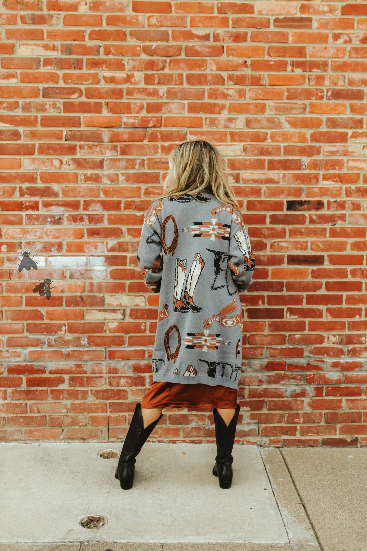 WESTY WRANGLER CARDIGAN SWEATER