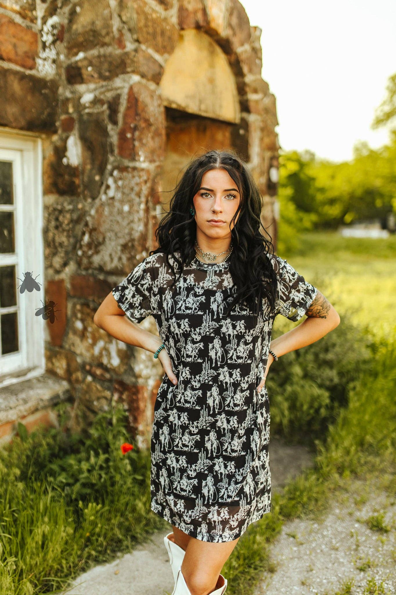 MIDNIGHT RIDE DRESS