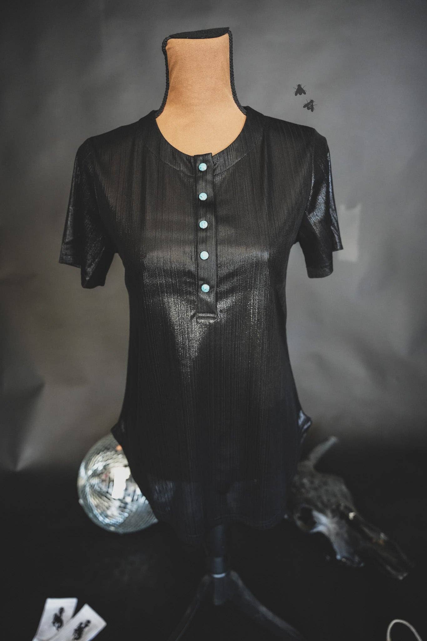 Turquoise Pearl Shirt