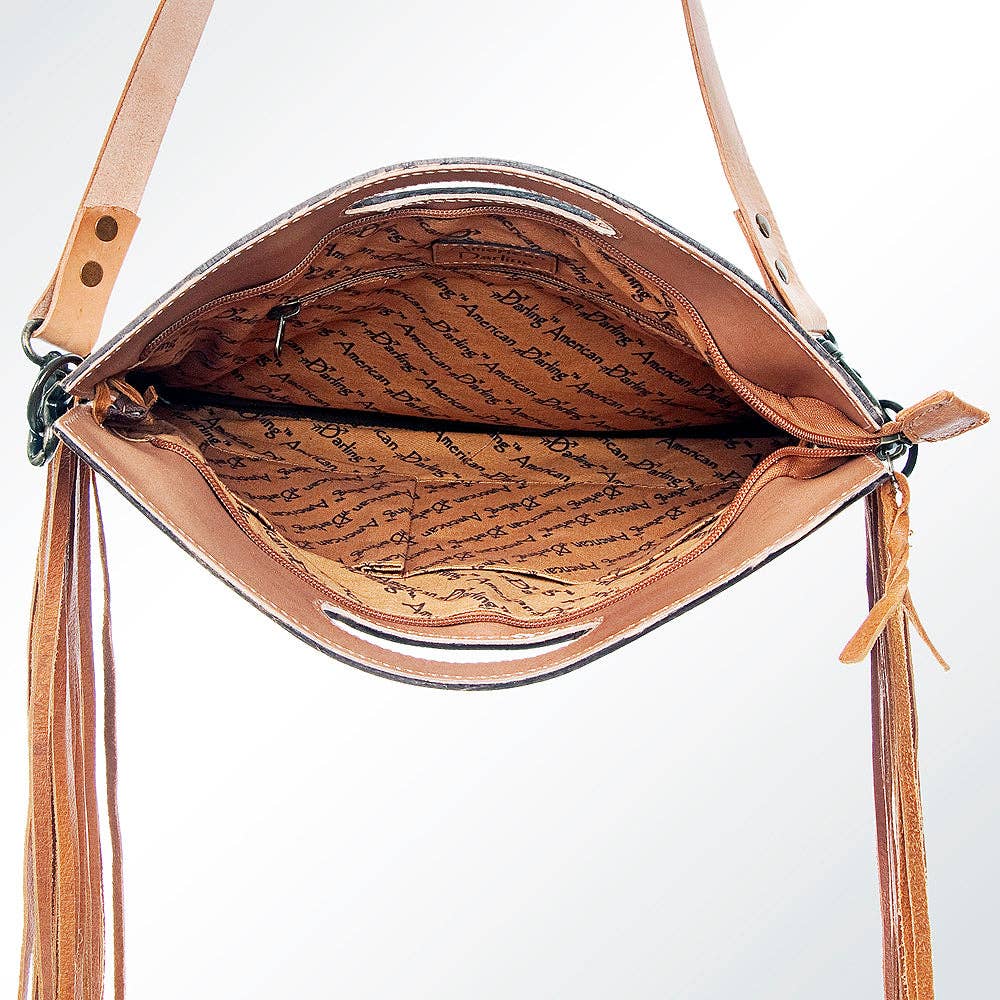 Crossbody Genuine Western Leather Purse