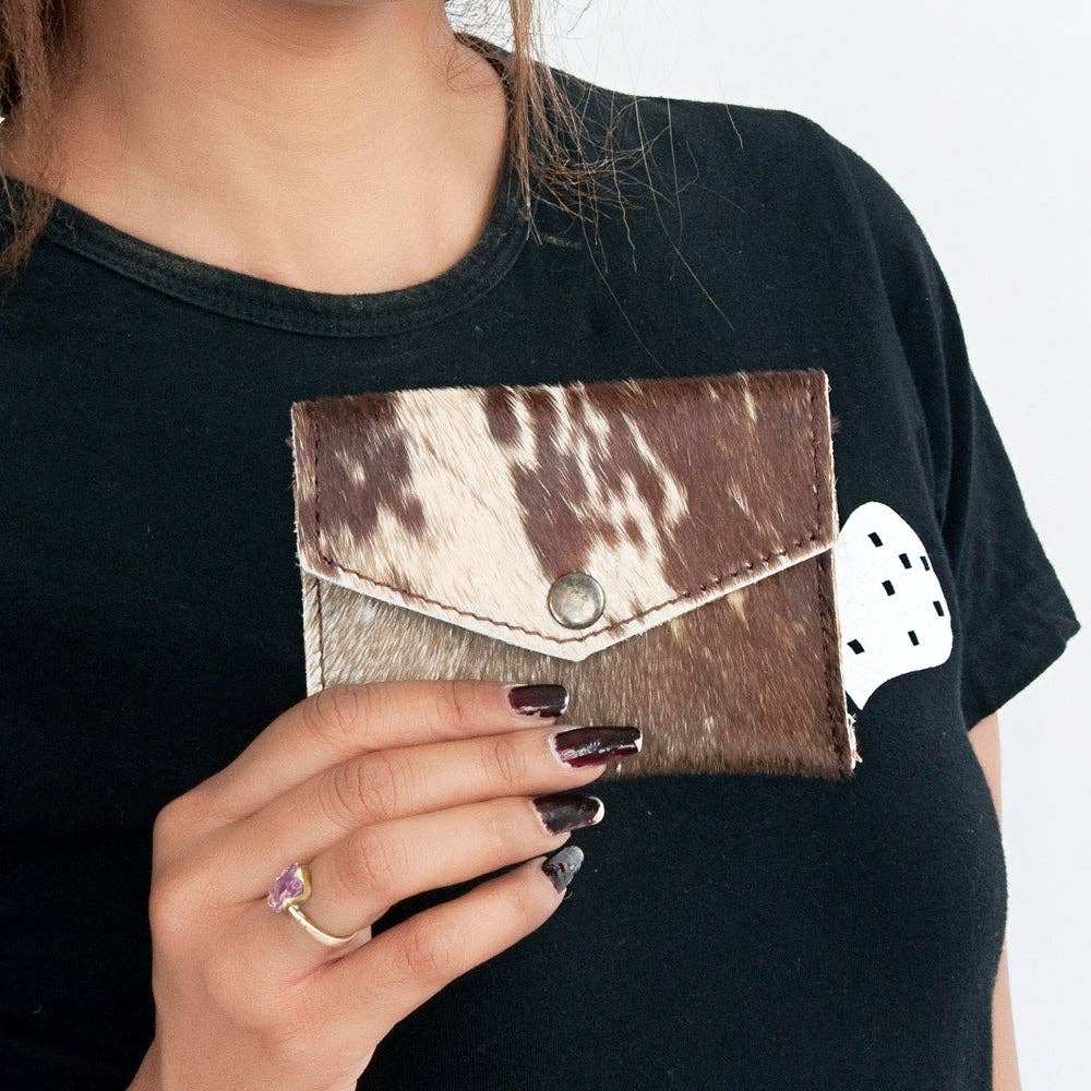 ADBGZ141 Hair-on Wallet