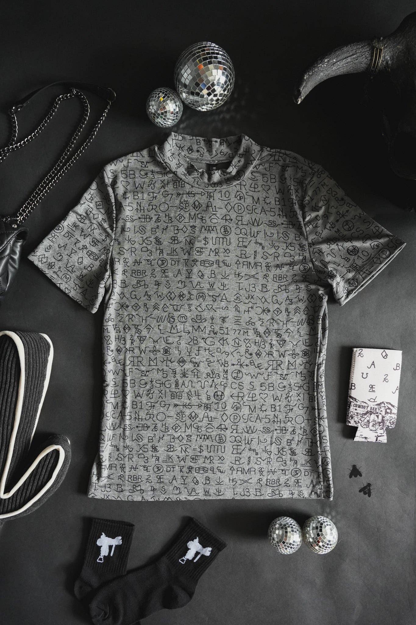 COWBOY COLLECTIVE SHIRT*CHARCOAL