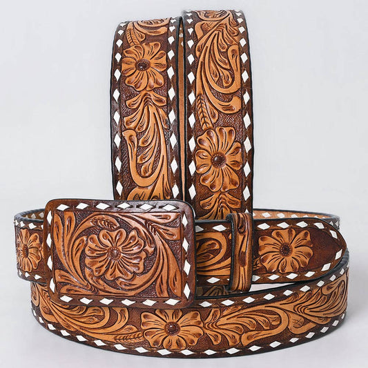 ADBLF281 Genuine American Leather Belt Men and Women