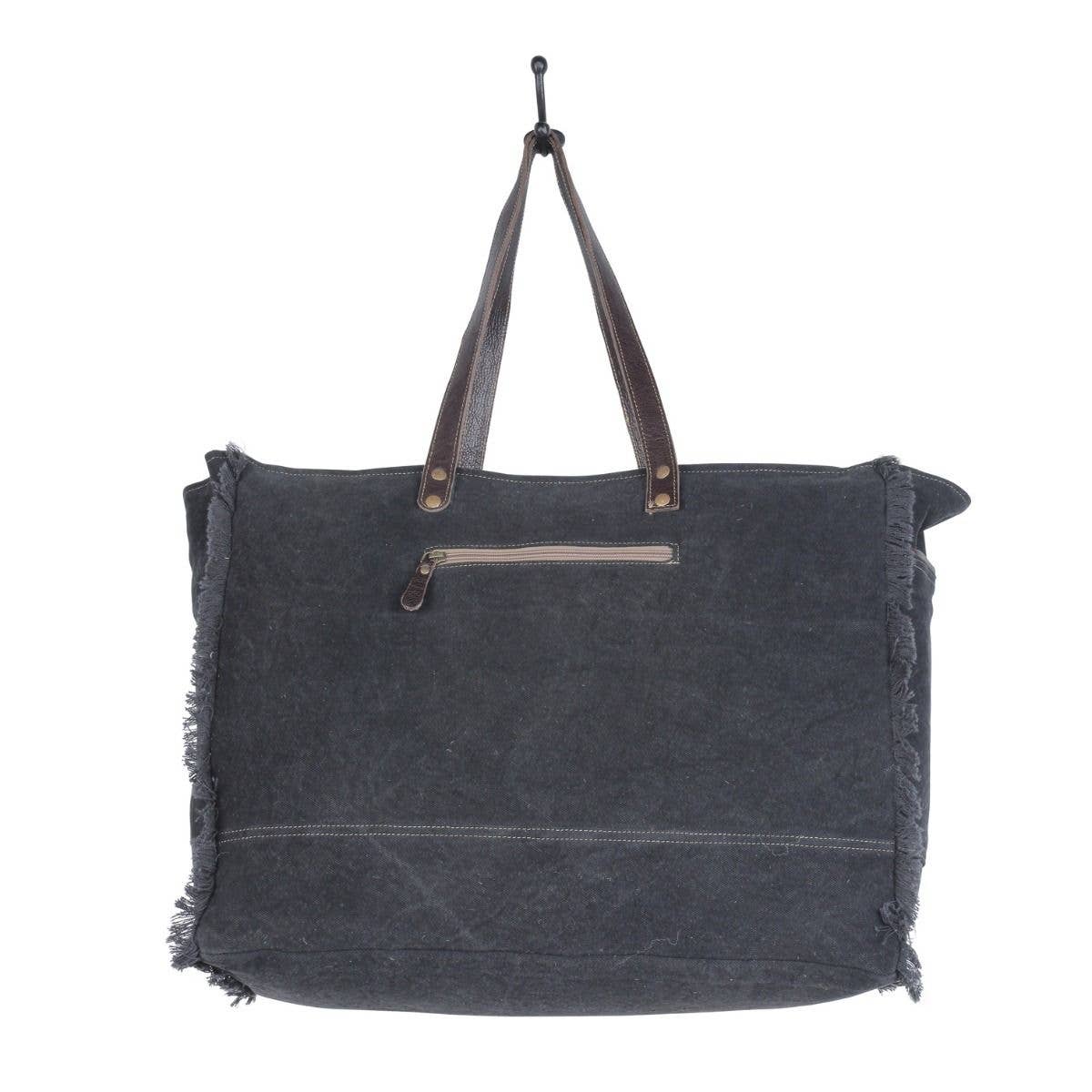 Sea Grass Canvas & Hairon Bag / Travel Bag
