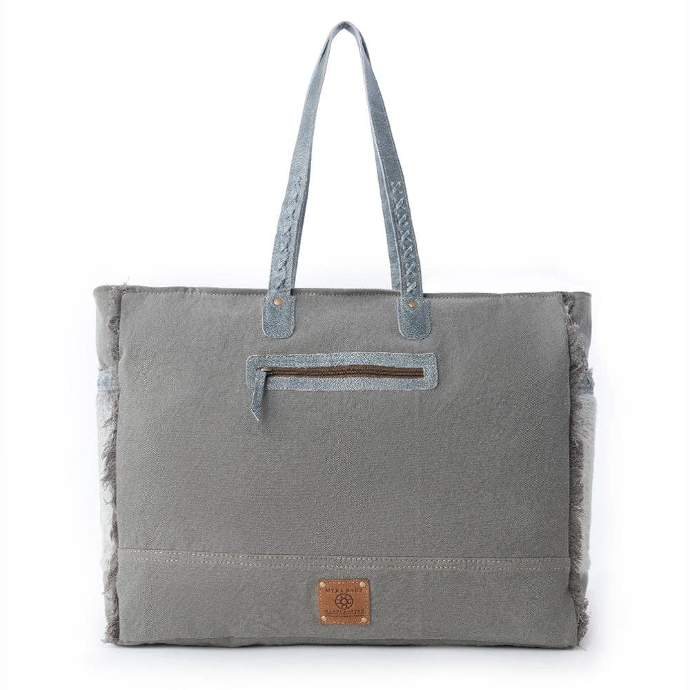 Myra Desert Willow Weekender Bag in Denim Blue