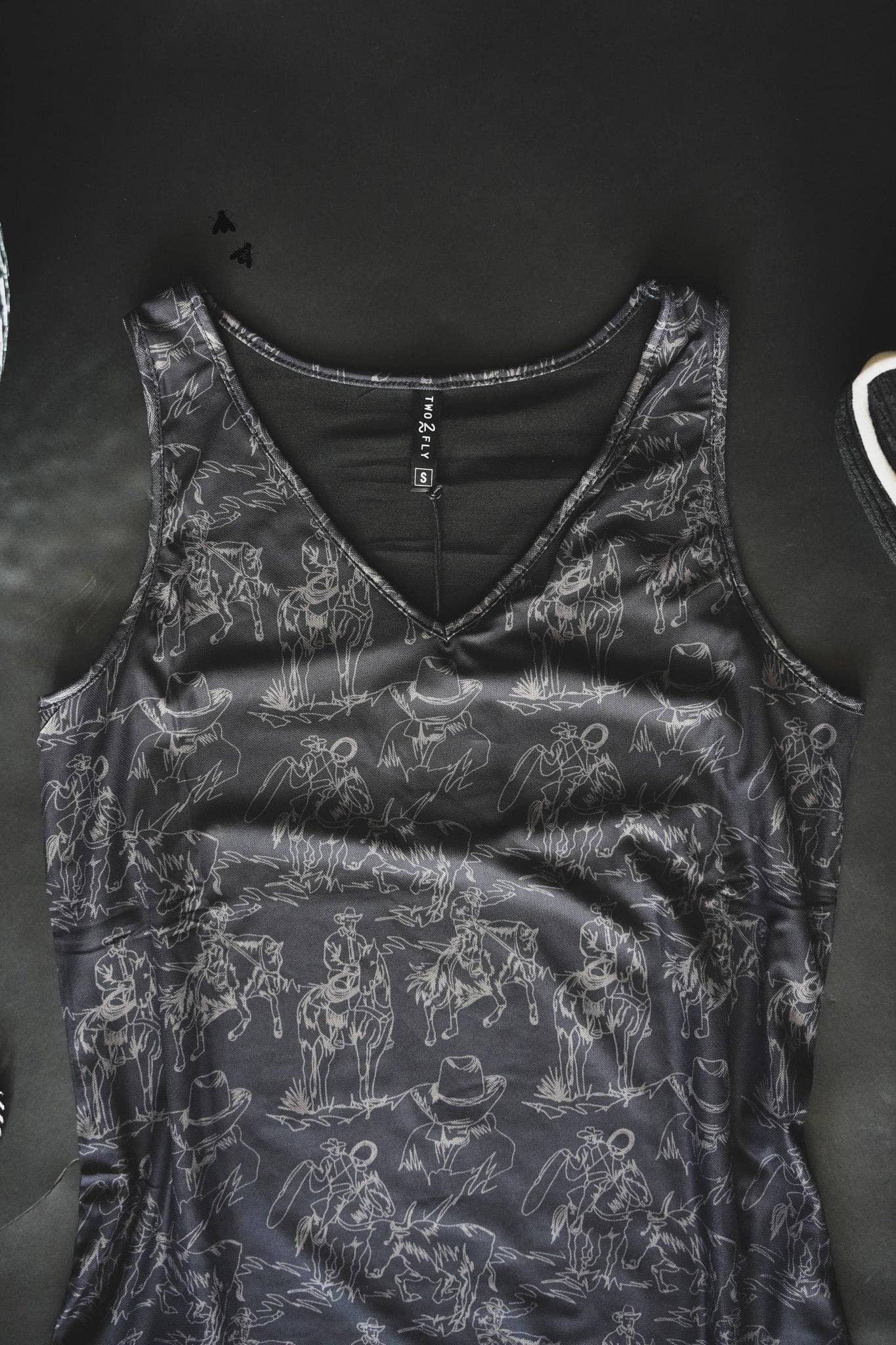 THANK YOU, MESH *COWBOY DRESS