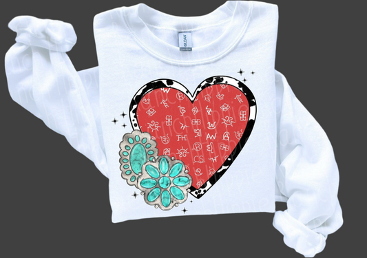 Brand My Heart Custom Graphic Tshirt-Holiday