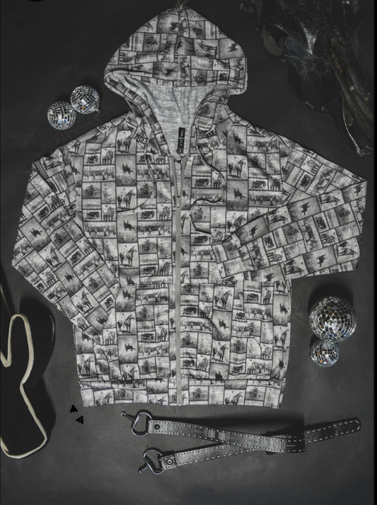 Zip It Up Pony Sweatshirt