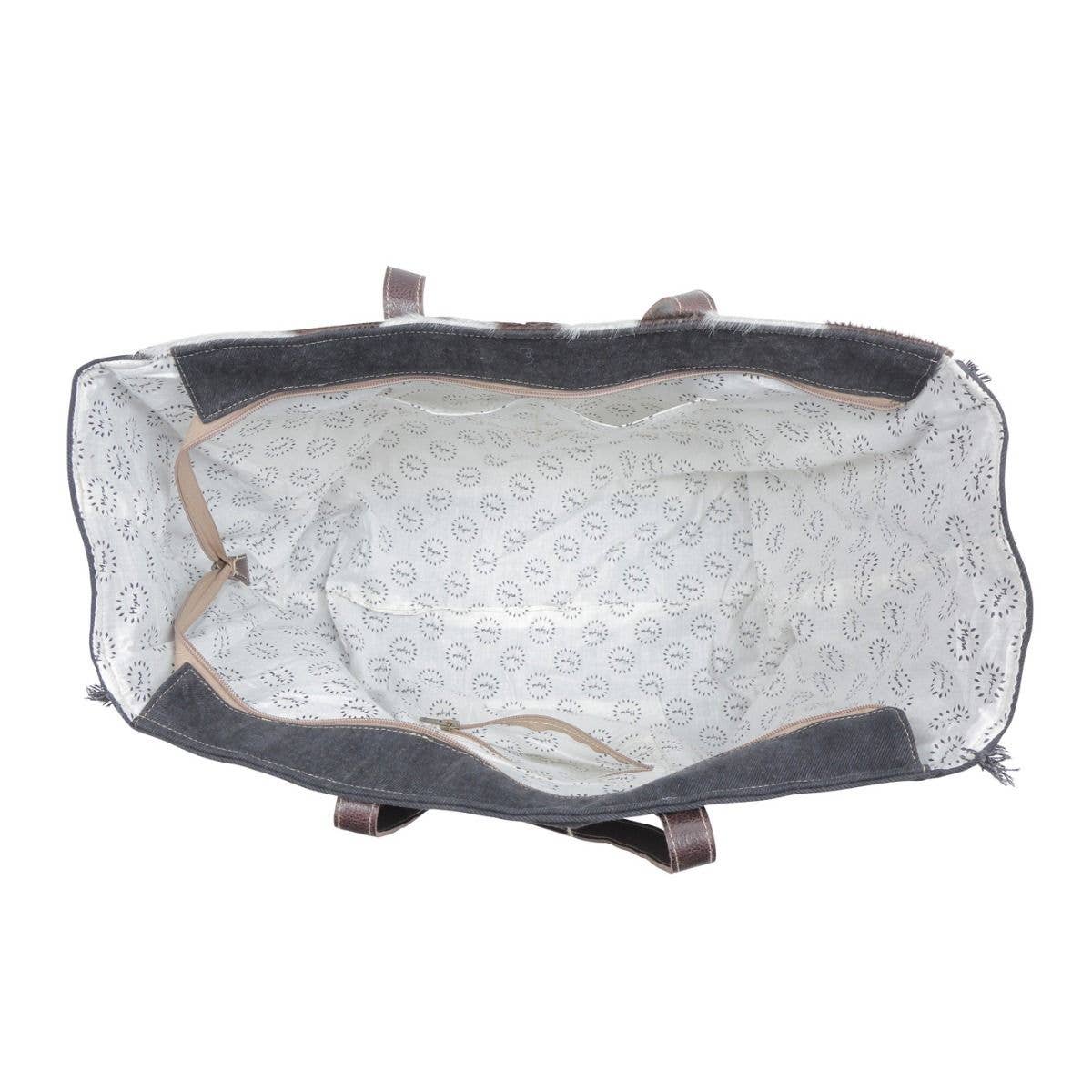 Sea Grass Canvas & Hairon Bag / Travel Bag