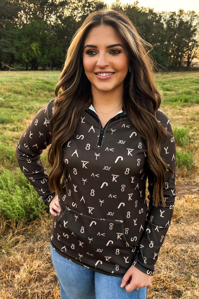Ranch Stamped Pullover