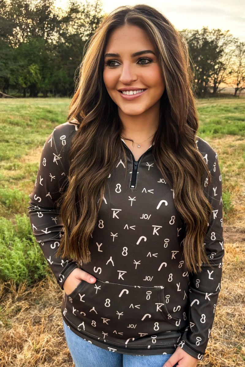Ranch Stamped Pullover