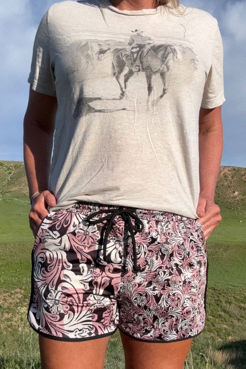 Checked In Tooled Shorts