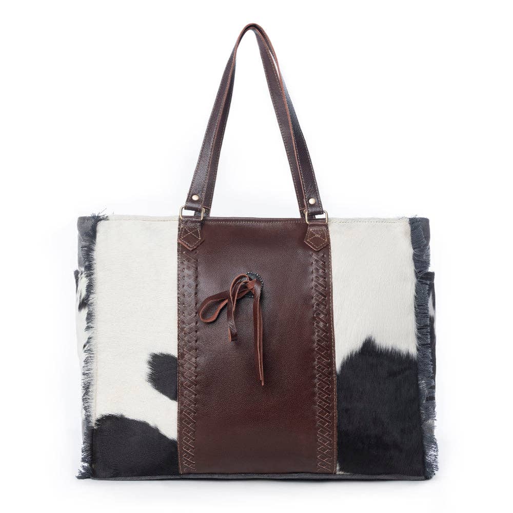 Rosalinda Cross Stitched Weekender Bag